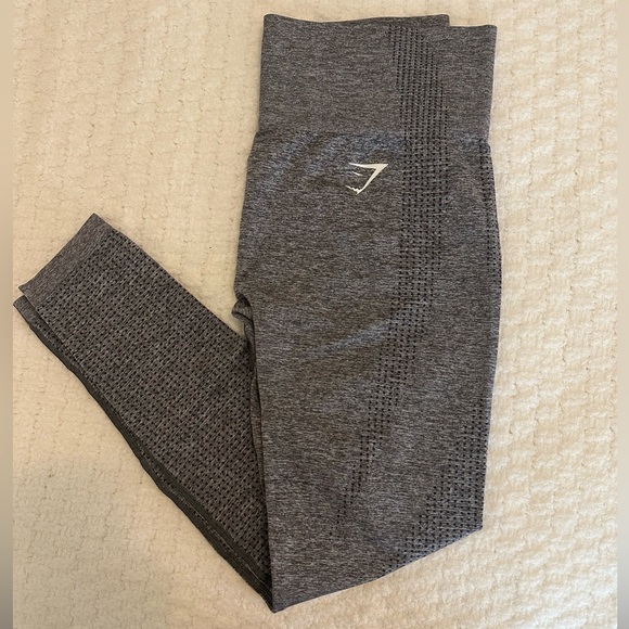 Gymshark Grey Marl Leggings - Picture 1 of 5